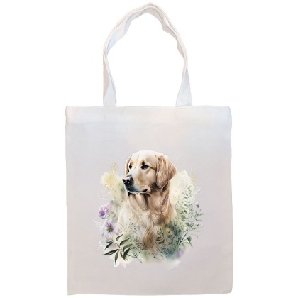 Golden Retriever Canvas Tote Bag Style1