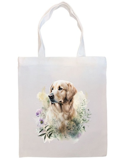 Golden Retriever Canvas Tote Bag Style1