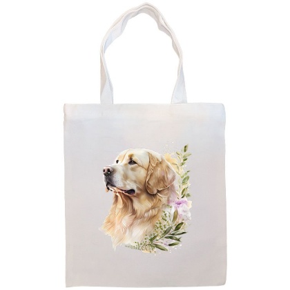 Golden Retriever Canvas Tote Bag Style2