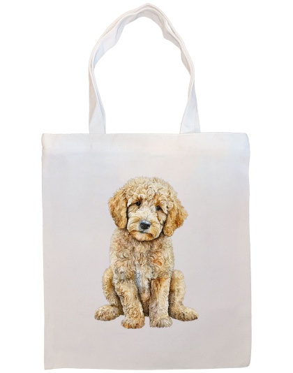 Goldendoodle Canvas Tote Bag Style3