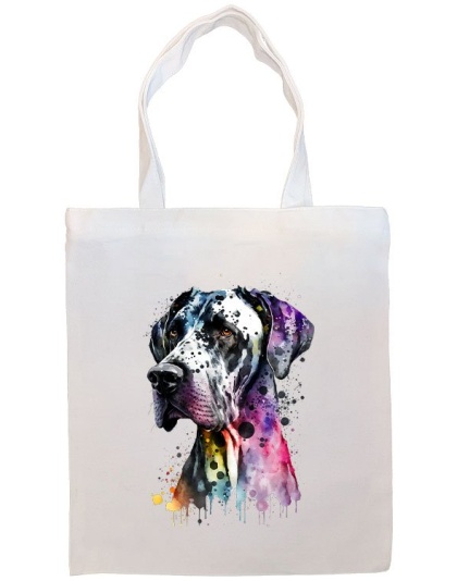 Great Dane Canvas Tote Bag Style1