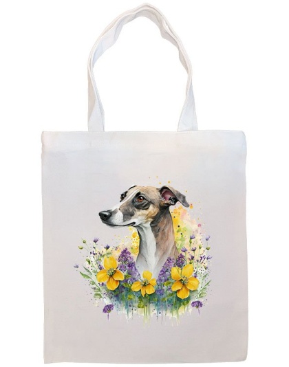 Greyhound Canvas Tote Bag Style2