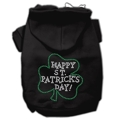 Happy St Patrick's Day Hoodies Black L