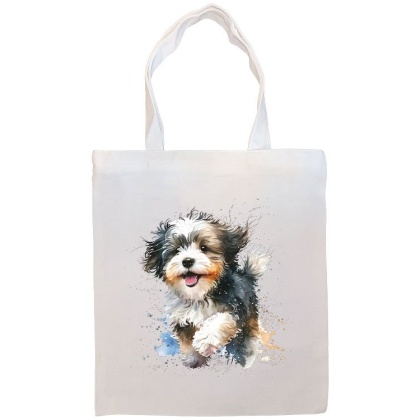 Havanese Canvas Tote Bag Style2