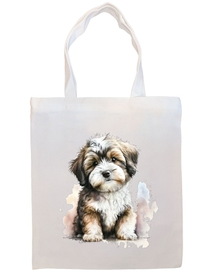 Havanese Canvas Tote Bag Style3