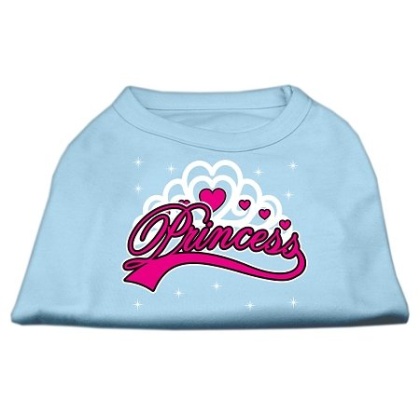 I'm a Princess Screen Print Shirts Baby Blue Lg