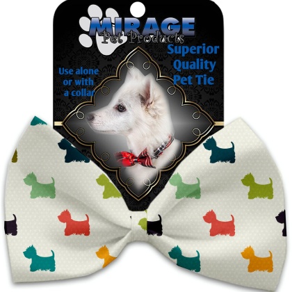 It is a Westie's World Pet Bow Tie