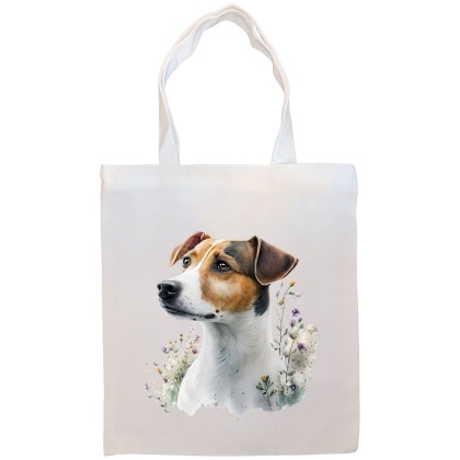 Jack Russel Terrier Canvas Tote Bag Style4