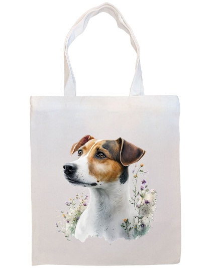 Jack Russel Terrier Canvas Tote Bag Style4