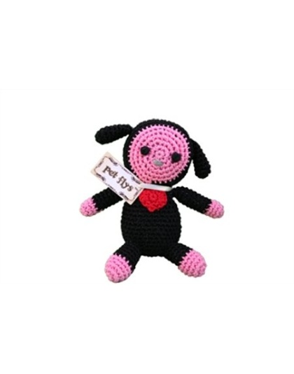 Knit Knacks Baabaa Lamb Organic Cotton Small Dog Toy