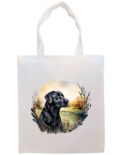 Labrador Canvas Tote Bag Style3