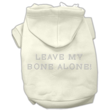 Leave My Bone Alone! Hoodies Cream L