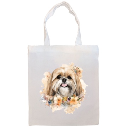 Lhasa Apso Canvas Tote Bag Style1