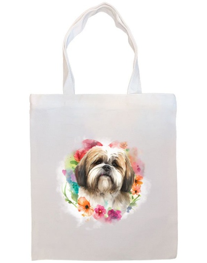 Lhasa Apso Canvas Tote Bag Style2