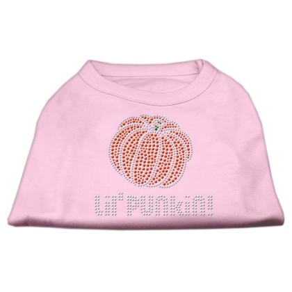 Lil' Punkin' Rhinestone Shirts Light Pink L