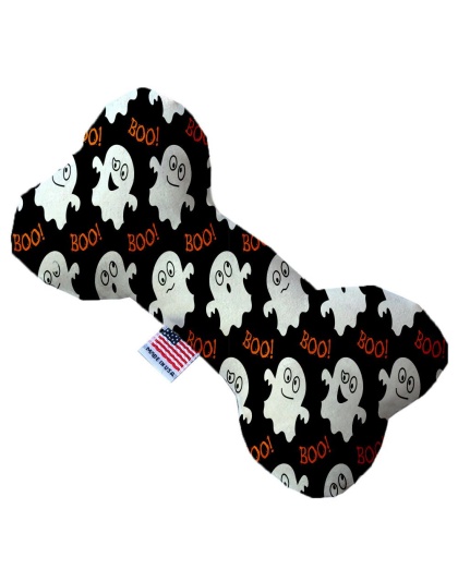 Little Boo Who 10 Inch Canvas Bone Dog Toy