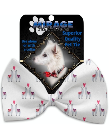 Llama Love Pet Bow Tie