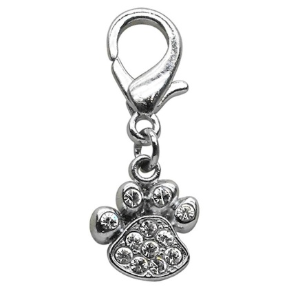 Lobster Claw Paw Charm Clear