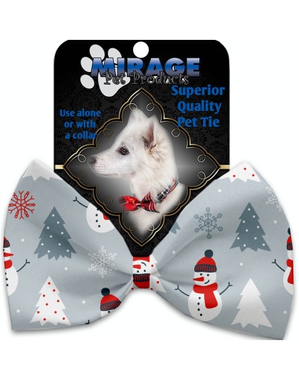 Look at Frosty Go Pet Bow Tie