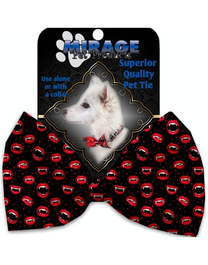 Love Bites Pet Bow Tie Collar Accessory with Velcro