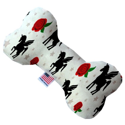 Magical Love 10 inch Canvas Bone Dog Toy