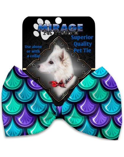 Mermaid Scales Pet Bow Tie