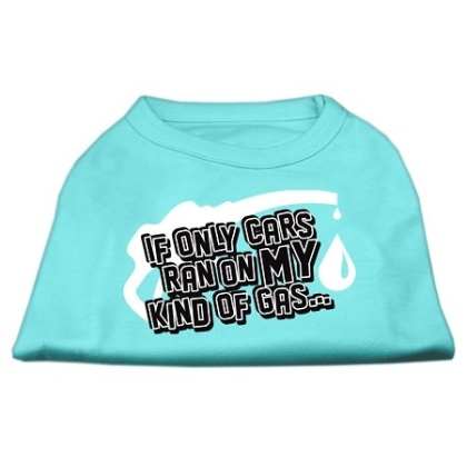 My Kind of Gas Screen Print Shirts  Aqua L