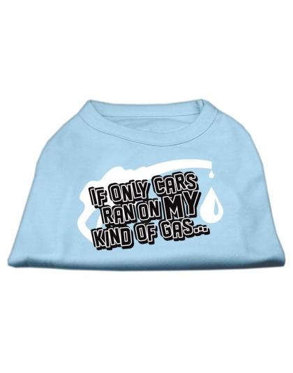 My Kind of Gas Screen Print Shirts  Baby Blue L