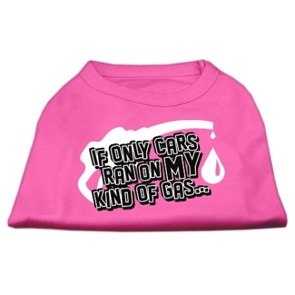 My Kind of Gas Screen Print Shirts  Bright Pink L