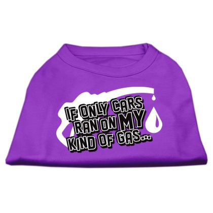 My Kind of Gas Screen Print Shirts  Purple L