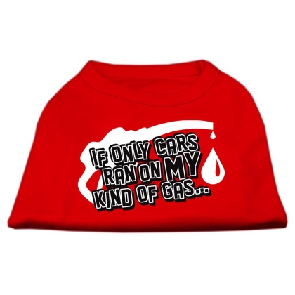 My Kind of Gas Screen Print Shirts  Red L