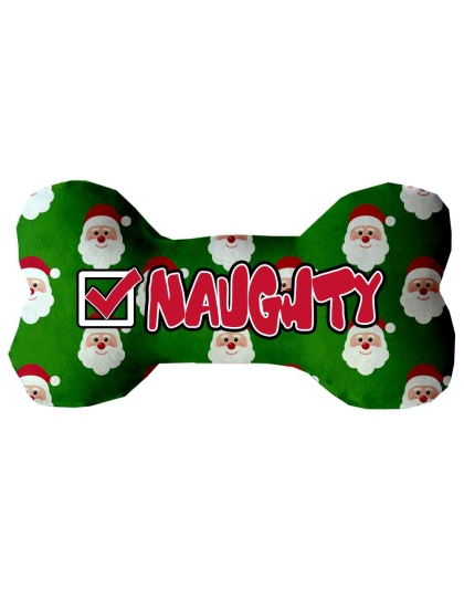 Naughty List 6 inch Bone Dog Toy