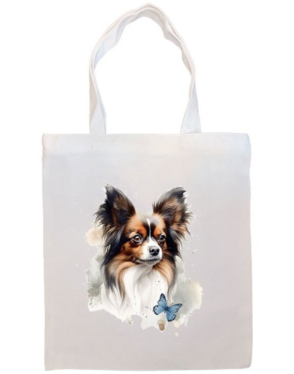 Papillon Canvas Tote Bag Style2