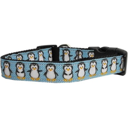 Penguins Nylon Cat Collar