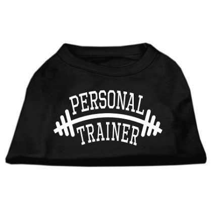 Personal Trainer Screen Print Shirt Black 4X (22)