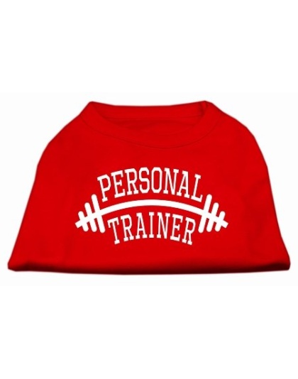 Personal Trainer Screen Print Shirt Red 4X (22)