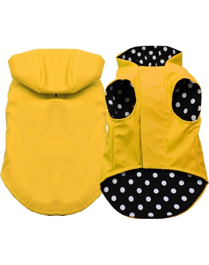 Pet Raincoat Yellow Size Small