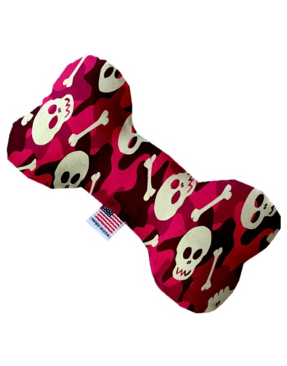 Pink Camo Skulls 10 Inch Bone Dog Toy