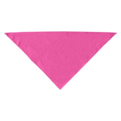 Plain Bandana Bright Pink Large