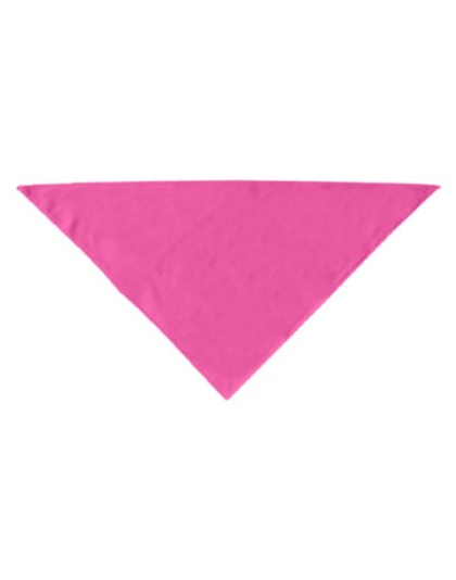 Plain Bandana Bright Pink Large