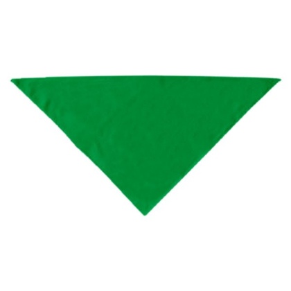 Plain Bandana Emerald Green Large