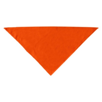 Plain Bandana Orange Large