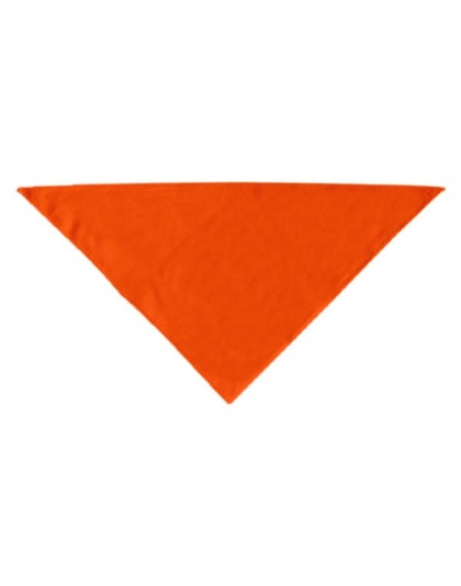 Plain Bandana Orange Large