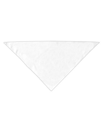 Plain Bandana White Large