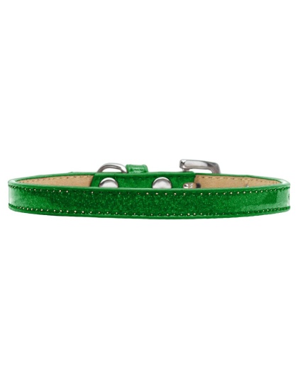 Plain Ice Cream Collars Emerald Green Size 16