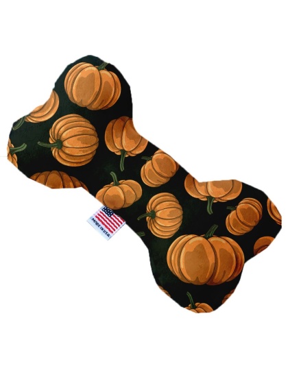 Pumpkin Patch 10 Inch Canvas Bone Dog Toy