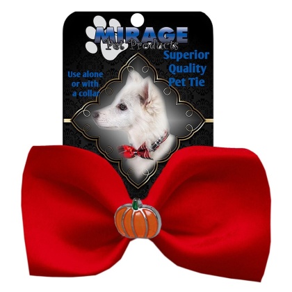 Pumpkin Widget Pet Bowtie Red