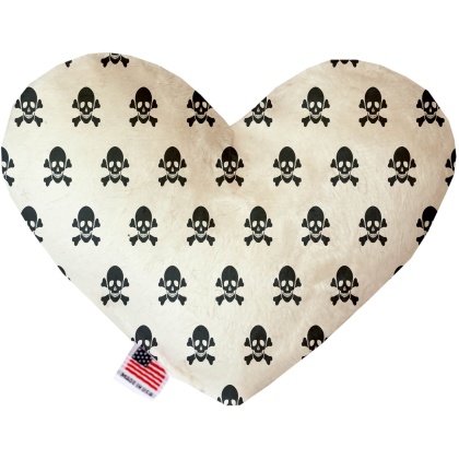 Pure Poison 6 Inch Canvas Heart Dog Toy