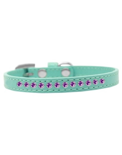 Purple Crystal Size 10 Aqua Puppy Collar