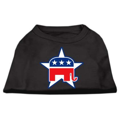 Republican Screen Print Shirts Black L